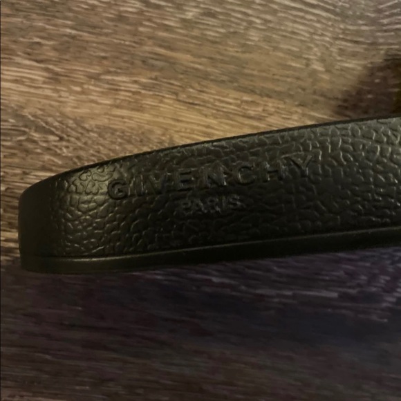 Givenchy logo pool slides - Picture 3 of 4